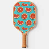 Zoet sappig Oranje patroon Pickleball Paddle (Achterkant)