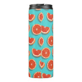 Zoet sappig Oranje patroon Thermosbeker (Achterkant)