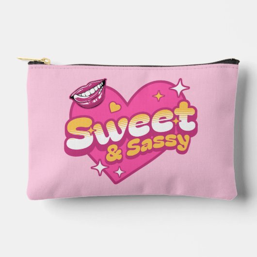 Zoet & Sassy Retro Hart Etui (Voorkant)