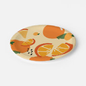 Zoet Sinaasappel fruit Papier Bord (Gekanteld)