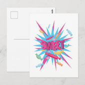 Zoet Snoep Briefkaart (Voorkant / Achterkant)