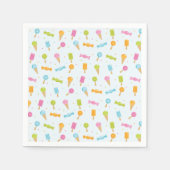 Zoet Snoep Patroon servetten (Voorkant)