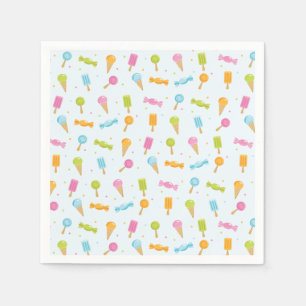 Zoet Snoep Patroon servetten