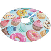 Zoet snoepgoed: Patroon van Verrukking. Kerstboom Rok (Gekanteld)