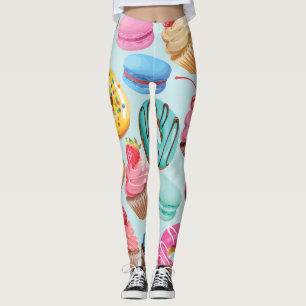 Zoet snoepgoed: Patroon van Verrukking. Leggings