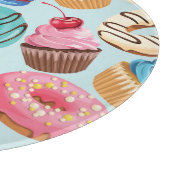 Zoet snoepgoed: Patroon van Verrukking. Snijplank (Hoek)