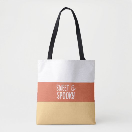 Zoet & Spooky Tote Bag (Voorkant)