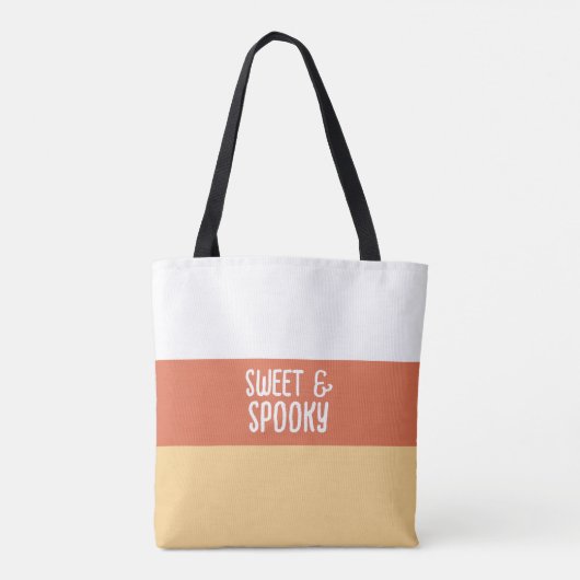 Zoet & Spooky Tote Bag (Achterkant)