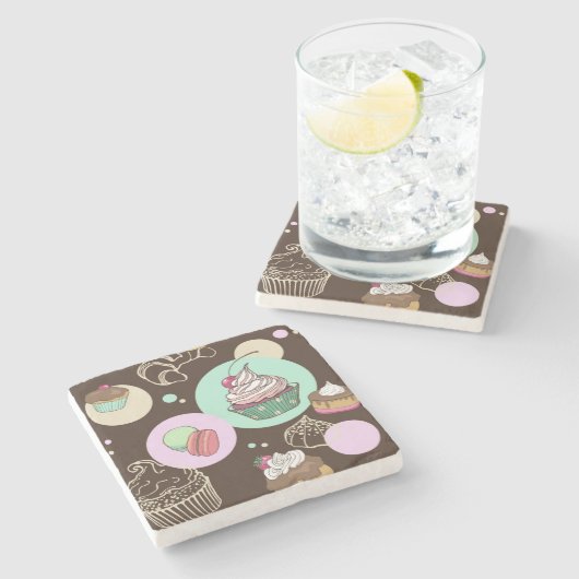 zoet stenen onderzetter (Zijkant)