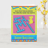 Zoet Succes Kaart (Gele Bloem)