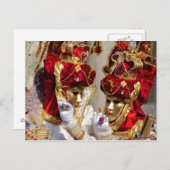 Zoet - Venetië carnaval Briefkaart (Voorkant / Achterkant)