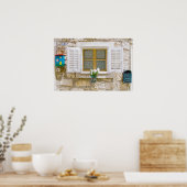 Zoet venster met luiken poster (Keuken)