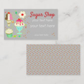 zoet visitekaartje (Voorkant / Achterkant)