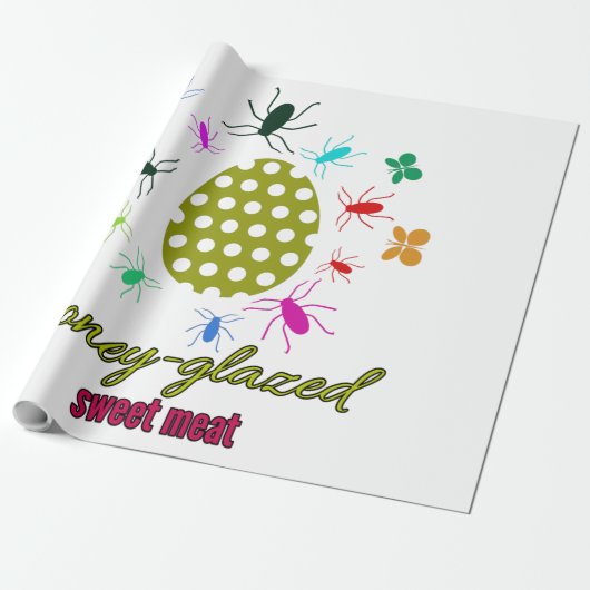 zoet vlees met honingglas cadeaupapier (Uitgerold)