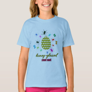 zoet vlees met honingglas t-shirt