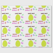 zoet vlees van bizarre stijl cadeaupapier (Vlak)