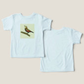 Zoet Vogeltje T-Shirt (Ontwerp Voorkant & Achterkant)