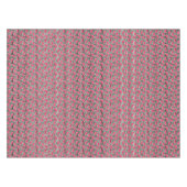 Zoet watermelon op Stripes Black & White Pattern Tafelkleed (Voorkant (Horizontaal))