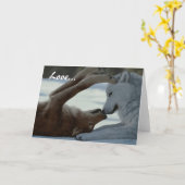 Zoet wolfspaar kaart (Gele Bloem)