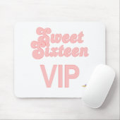 Zoet Zestien VIP Roze Muismat (Met muis)