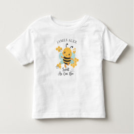 Zoet zo goed als de naam van de bijenjongen kinder shirts