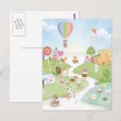 Zoet zomers paradijs! briefkaart (Voorkant / Achterkant)