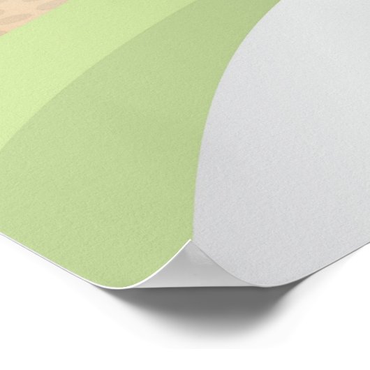 Zoet zomers paradijs! poster (Hoek)