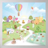 Zoet zomers paradijs! poster (Voorkant)