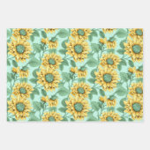 Zoet Zonnig Zonnebloem Wrapping Papier Inpakpapier Vel (Voorkant)