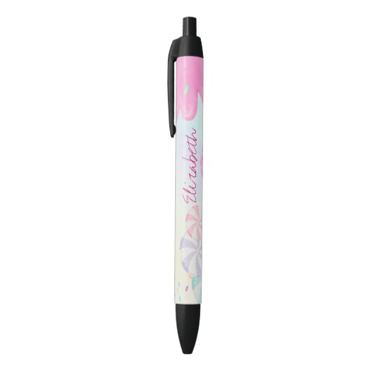 Zoet Zwarte Inkt Pen (Top (Verticaal))