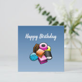 Zoetbakkerswaren op zaterdag Kaart (Staand voorkant)