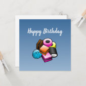 Zoetbakkerswaren op zaterdag Kaart (Voorkant / Achterkant in situ)