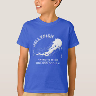 Zoetbare kwallen met fossiel T-shirt