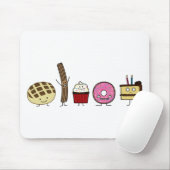 Zoetbrood pan dulce churro donut cake cupcake muismat (Met muis)