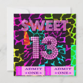 Zoete 13 Gemengde Dierafdrukken op feestdag Kaart (Voorkant)