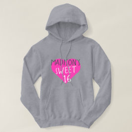 Zoete 16 16e verjaardag hoodie