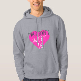 Zoete 16 16e verjaardag hoodie