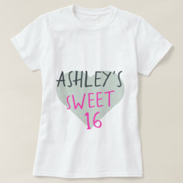 Zoete 16 16e verjaardag T-Shirt