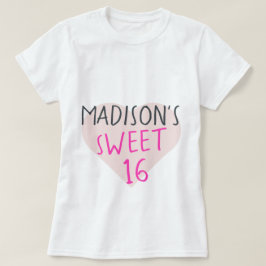 Zoete 16 16e verjaardag T-Shirt