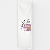 Zoete 16 2.5x8 Vinyl Banner (Verticaal)
