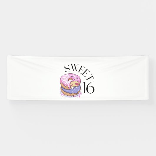 Zoete 16 2.5x8 Vinyl Banner (Horizontaal)