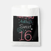 Zoete 16 Birthday Party Bedankzakje (Voorkant)