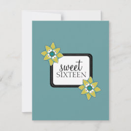 Zoete 16 Birthday Party Uitnodigingen {Boho Chic}