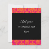 Zoete 16 Birthday Party-uitnodigingen Kaart (Achterkant)