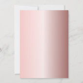 Zoete 16 Birthday Roos Gold Glitter Kaart (Achterkant)