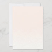 Zoete 16 bloemige delicate witte blos bloemig kaart (Achterkant)