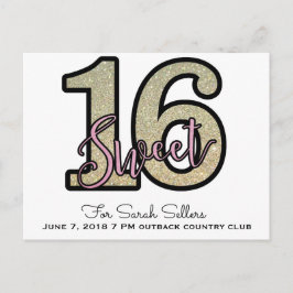 Zoete 16 briefkaarten