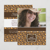 Zoete 16 Britse feestdagen {Dierlijke Druk} Kaart (Voorkant / Achterkant)