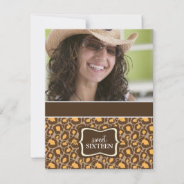 Zoete 16 Britse feestdagen {Dierlijke Druk} Kaart