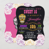 Zoete 16 dag van de uitnoeping van de schedel van kaart (Voorkant / Achterkant)